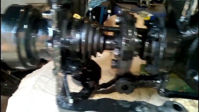 Передний МОСТ на Самодельный МИНИТРАКТОР 4Х4 / Часть 3 смотреть онлайн