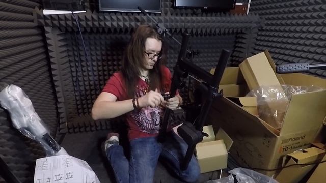Электронные барабаны Roland TD1 DMK. Распаковка и настройка.