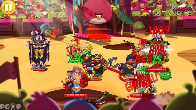 Angry Birds Epic ♥ Pirate Class Of Bomb To Knock Your Opponent's 10 Birds ♥ Gameplay Walkthrough смотреть онлайн