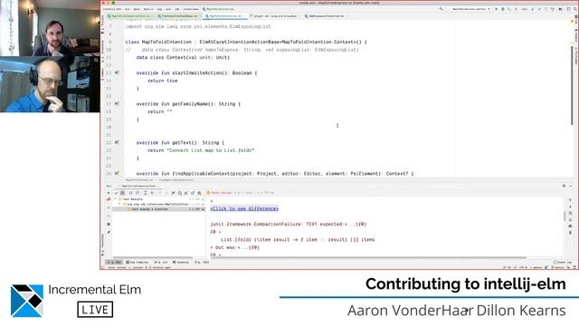 Contributing to intellij-elm with Aaron VonderHaar смотреть онлайн