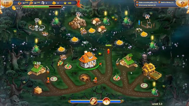 Fables of the Kingdom III - Collector's Edition - Level 3.3 - Normal Mode - 3 Stars - Master смотреть онлайн