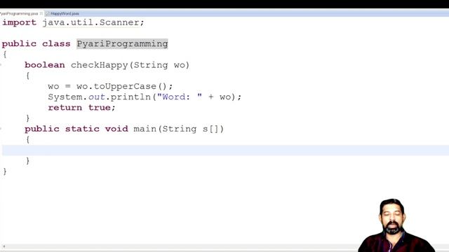 Java Happy Word | Check happy word using method in java смотреть онлайн