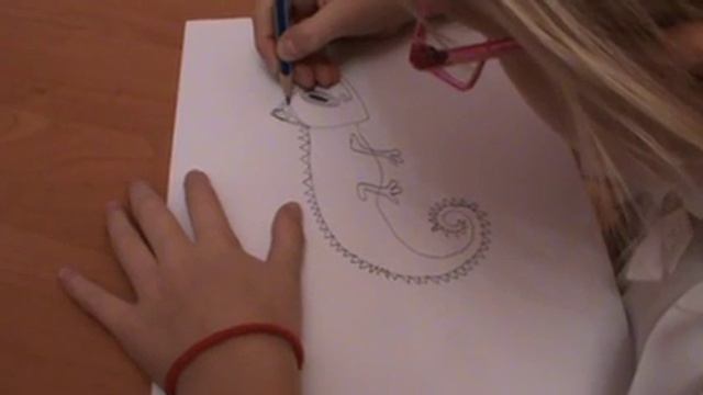 Рисовать Хамелеона Draw A Chameleon смотреть онлайн