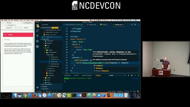 Building Mobile Apps with Framework 7 and Vue js смотреть онлайн