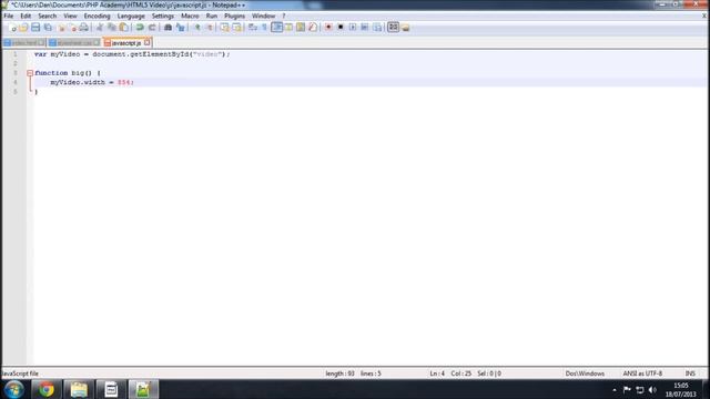 HTML5 Video Player with Flash Fallback Part (5/7) смотреть онлайн