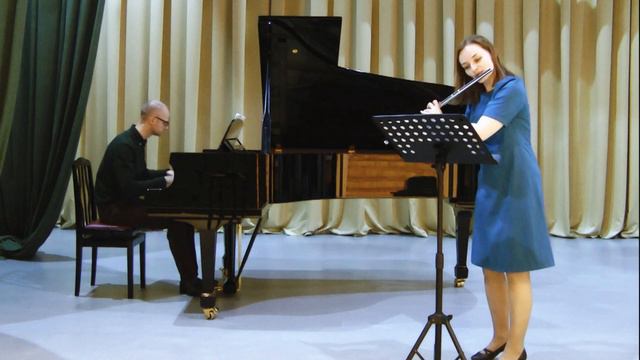 S.Prokofiev - Sonata for flute and piano - Moderato (Yulia Garanikova and Aleksey Scherbakov) смотреть онлайн