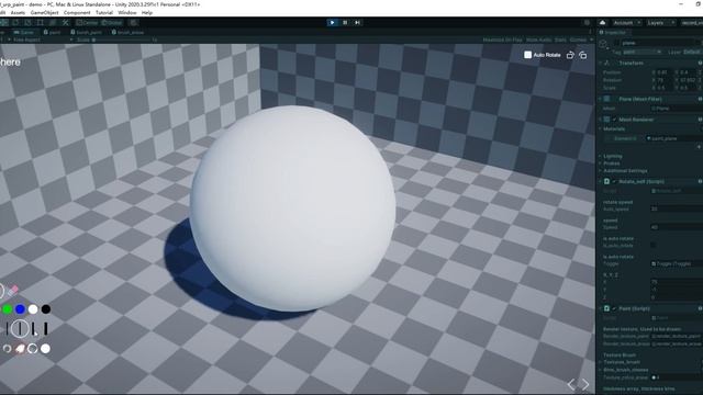 Unity Tool - Paint on 3D Model - Downloadable смотреть онлайн