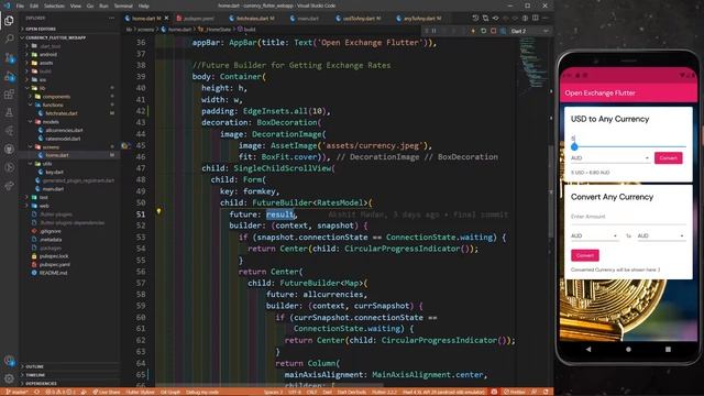 Part 3 - Currency Convertor App in Flutter | Creating JSON Model | Complete project for Beginners смотреть онлайн