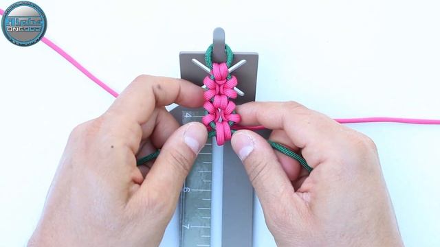 How to make Paracord Bracelet Beautiful Flower's Macrame Bracelet World of Paracord Tutorial DIY смотреть онлайн