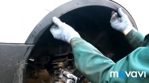 Ньюансы при установке пластиковых подкрылок , с шумоизоляцией  Geely Atlas 2018