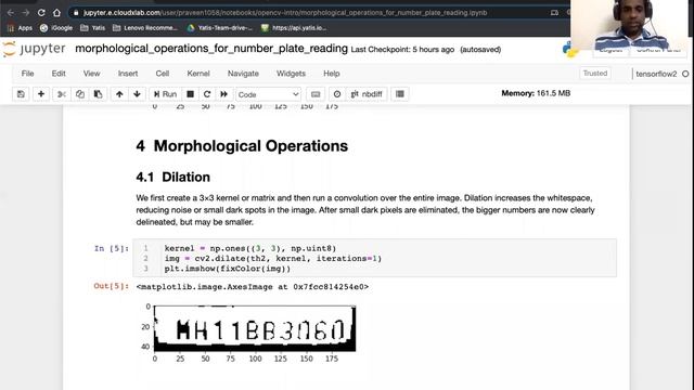 OpenCV Morphological Operations - Dilation and Erosion смотреть онлайн