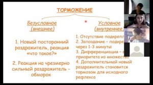 8 класс Высшая нервная деятельность