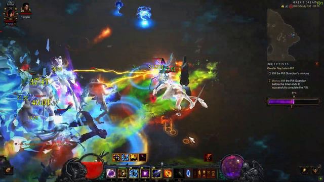 Diablo 3 Season 29 - Tal Rasha Meteor Wizard GR150 (SSF, tips & tricks) смотреть онлайн