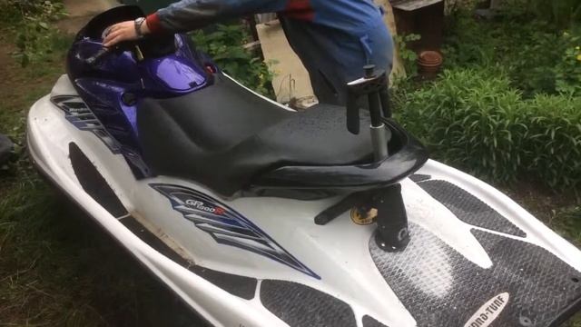 Первый запуск после переборки Yamaha gp 1200 r