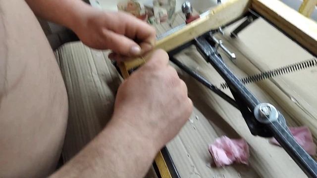 Станок для натяжки проволоки,300-й рамки дадан! смотреть онлайн