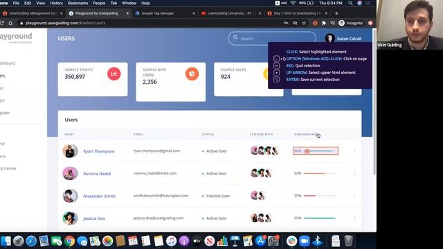 Let's create a personalized user onboarding journey together - UserGuiding Webinar 15.10.2020 смотреть онлайн