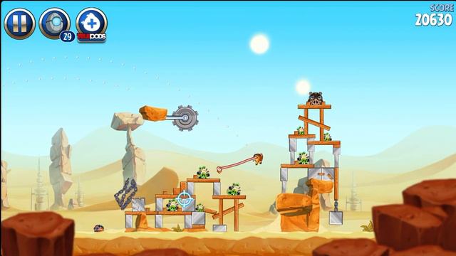Angry Birds Star Wars - Escape to Tatooine final part смотреть онлайн