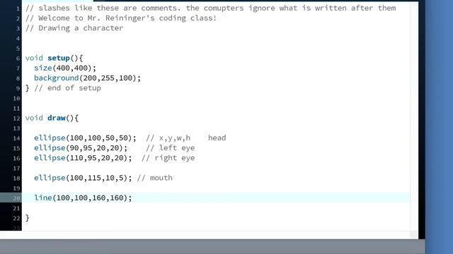 2. Making a Character in Processing (part 1) смотреть онлайн