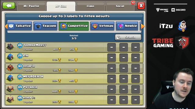 New Update shows too much ? | New Feature " Member - Search" explained | Clash of Clans | iTzu [ENG смотреть онлайн