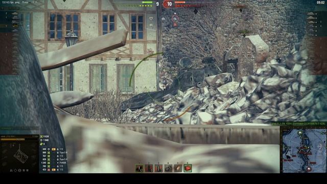 14 k урона на этом танке я еще не видел, жесткий нагиб, бой на T110E4 смотреть онлайн