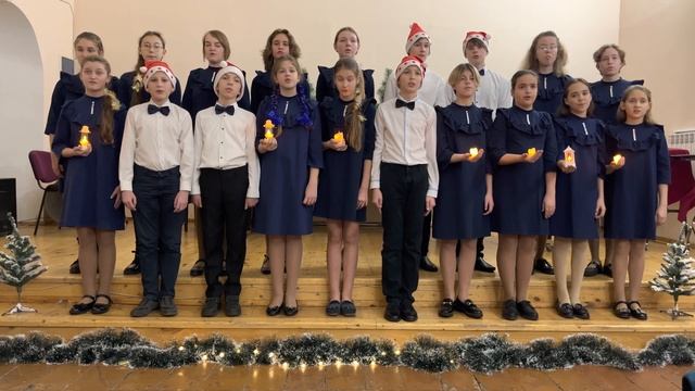 Музыка С. Ведерникова, сл. И. Денисовой «Рождественская ночь» смотреть онлайн