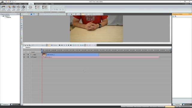 How To Sync Audio And Video Using VSDC Free Video Editor. смотреть онлайн