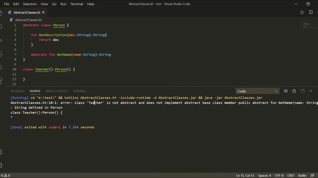 OOP With Kotlin: Abstract Classes | برنامه نویسی شی گرا در کاتلین قسمت هفتم: ابسترکت کلاس ها смотреть онлайн