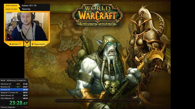 World of Warcraft - All Burning Crusade Dungeons in 47:16 [Former World Record] смотреть онлайн