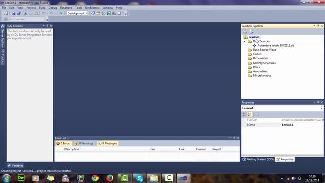 Lession 1- SQL Server 2012 Tutorials - Analysis Services Multidimensional Modeling смотреть онлайн