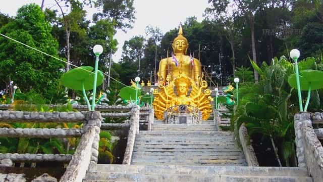 АО НАНГ ПРОВИН ЭКСКУРСИИ ТАИЛАНД MOUNTAIN OF BODHISATTVA - НОВЫЙ БУДДИЙСКИЙ ХРАМ AO NANG смотреть онлайн