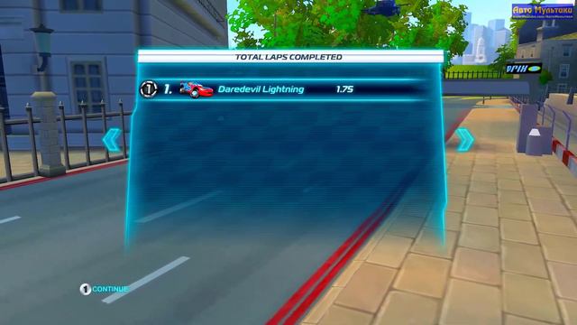 Cars 2: Daradevil Lightning McQueen - The Video Game смотреть онлайн