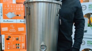 Конический стальной ферментер iBrew, 30 л