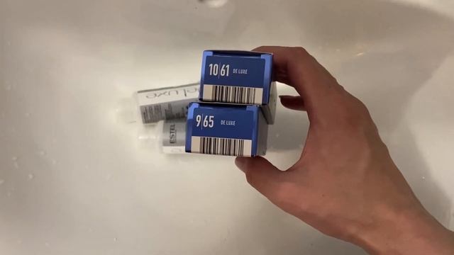 Окрашивание estel 10.61 + 9.65 тонируемся в холодный блонд. ?♀️??♀️ смотреть онлайн