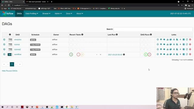 Apache Airflow hands on part 7 | Email Operator | Sending email once all the task are completed смотреть онлайн