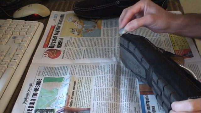 Покраска замшевых мокасин в домашних условиях смотреть онлайн