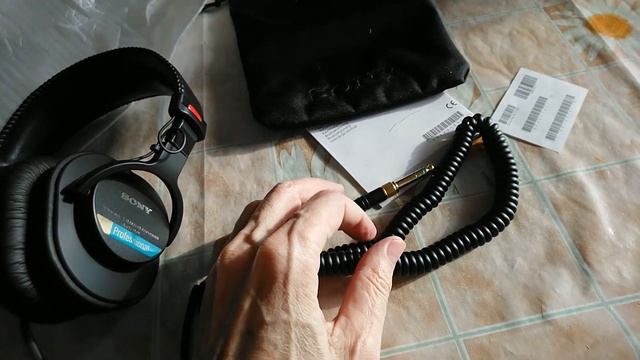 Наушники Sony MDR - 7506 . Распаковка и впечатления. смотреть онлайн