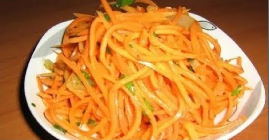 Морковь по корейски. Самая простая по приготовлению.
