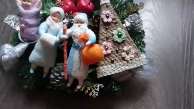 Игрушки из ваты по старой технологии дед мороз и снегурочка смотреть онлайн