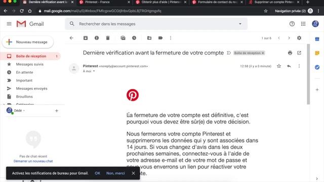 Supprimer un compte Pinterest смотреть онлайн