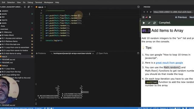05.4 - How to Add Items to Array - JS Arrays смотреть онлайн