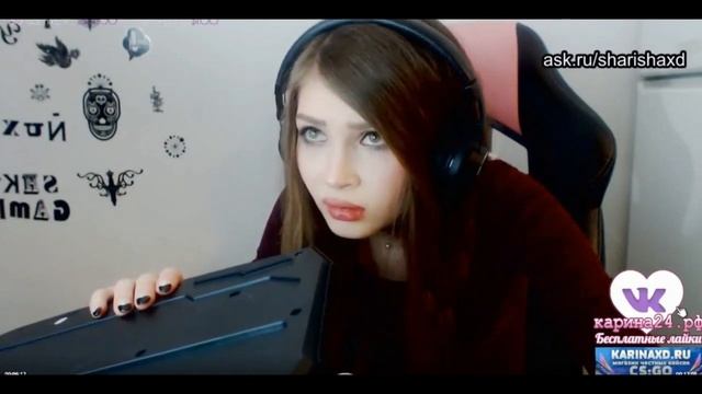 Карина пролила Редбул на клаву за 10к! смотреть онлайн