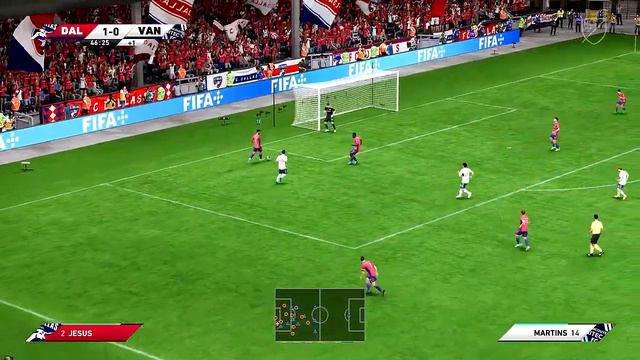 MLS Prediction Showcase | FC Dallas vs. Vancouver Whitecaps FC (FIFA '23 Sim) смотреть онлайн