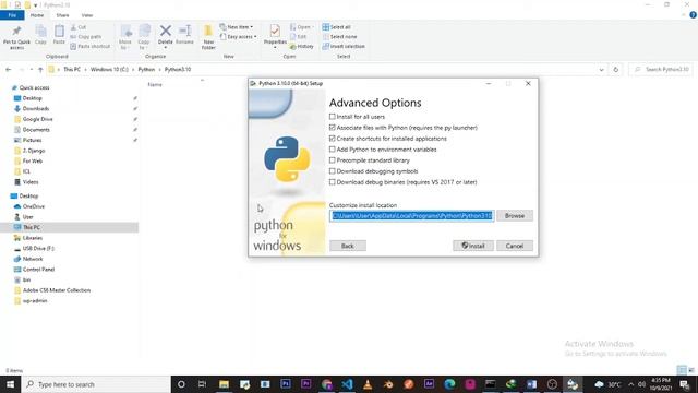 01- installing Python on Windows 10 смотреть онлайн