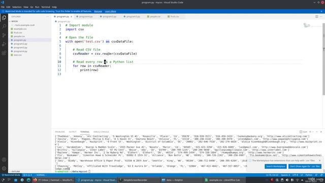 How to Read CSV as Dictionary in Pyrhon - File Processing with Python смотреть онлайн