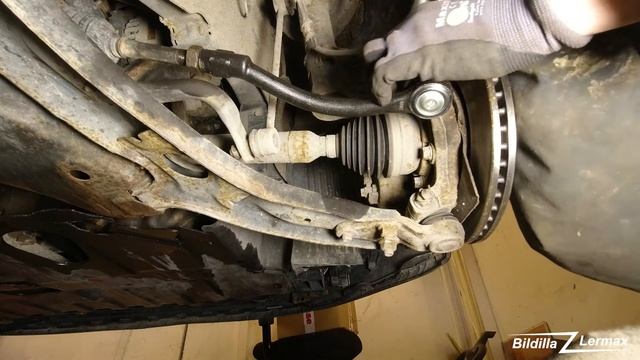 DIY / HOW TO SWAP TRACK ROD ENDS. 2013 KIA Ceed 1,6 CRDi Diesel project car, Bildilla Magasin смотреть онлайн
