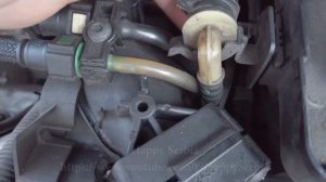 Peugeot 307 1.4 hdi, 2004,  problem, air in the fuel line