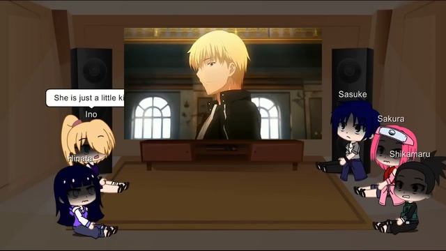 Naruto friends react to Naruto as Gilgamesh || Gacha React|| #anime#gilgmesh смотреть онлайн