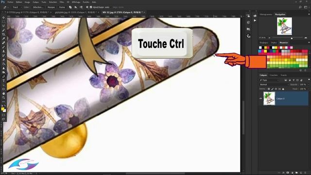 Tutoriel Photoshop CC 2017..Outil Plume Bases pour Détourage смотреть онлайн