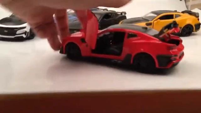 1/32 Diecasts Chevrolet Camaro Car Model Collection Car Toys [ unboxing ] смотреть онлайн