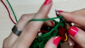 Прихватка"Клубничка"/крючком/